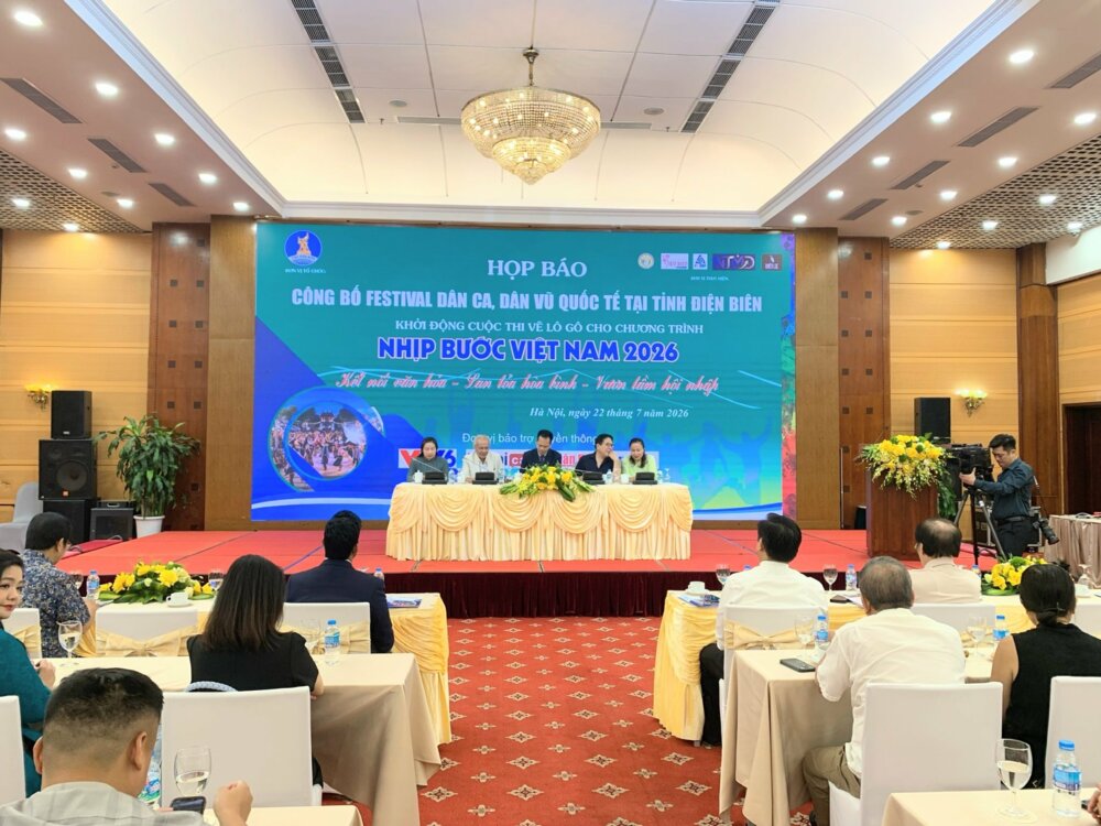 Tỉnh Điện Biên: Họp báo công bố, Festival Dân ca, Dân vũ Quốc tế năm 2026 